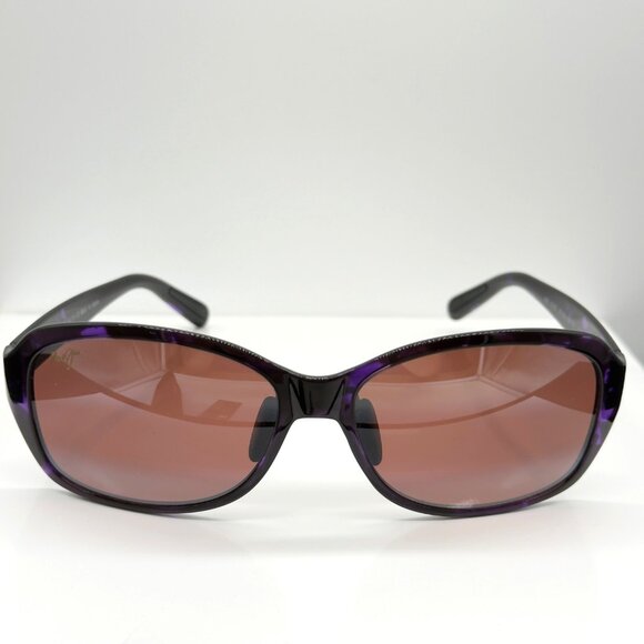 Maui Jim Koki Beach Purple Tortoise Polarized Rose Lenses Sunglasses R433-28T - Picture 2 of 9